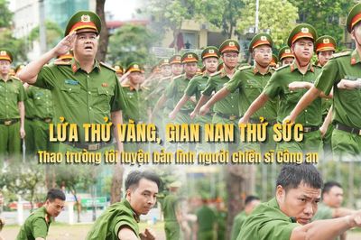 Lửa thử vàng, gian nan thử sức: Thao trường tôi luyện bản lĩnh người chiến sĩ Công an