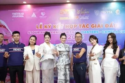 Công bố giải STour Pickleball Vietnam Masters - Camela Cup 2026
