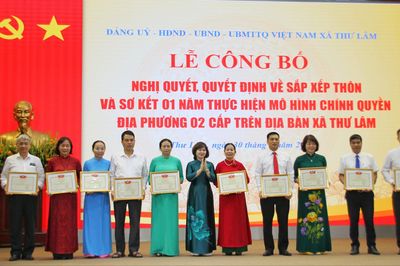 Xã Thư Lâm sơ kết một năm vận hành chính quyền địa phương 2 cấp