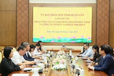 Đoàn doanh nghiệp Ả Rập đến tìm hiểu môi trường đầu tư tại Hưng Yên