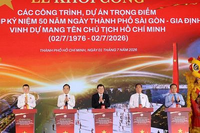 50 năm Thành phố mang tên Bác: Khởi công loạt công trình trọng điểm, mở không gian phát triển mới