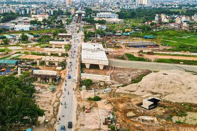 Đại công trường Quốc lộ 6 tăng tốc thi công