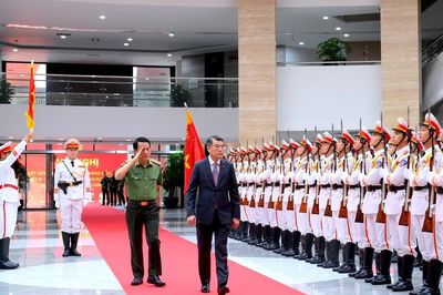 Thủ tướng Chính phủ Lê Minh Hưng dự Hội nghị sơ kết công tác công an 6 tháng đầu năm