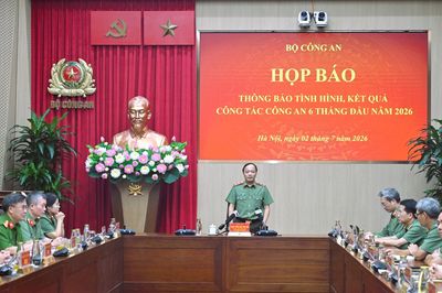 Bộ Công an họp báo thông tin kết quả công tác công an 6 tháng đầu năm