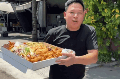 12h trưa, hàng quán thi nhau 'chạy quảng cáo' giữa đường