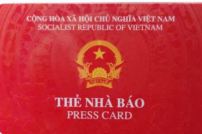 Thẻ nhà báo kỳ hạn 2021-2025 được gia hạn sử dụng đến hết ngày 30/9/2026