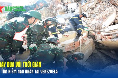 Chạy đua với thời gian để tìm kiếm nạn nhân tại Venezuela