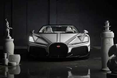 [GALLERY] Ngắm siêu phẩm Bugatti Mistral 'hàng thửa' bình xăng bằng gốm sứ