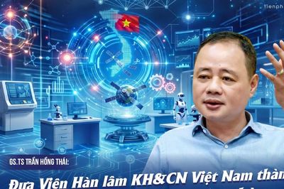 GS.TS Trần Hồng Thái: Đưa Viện Hàn lâm KH&CN Việt Nam thành điểm đến của các nhà khoa học hàng đầu