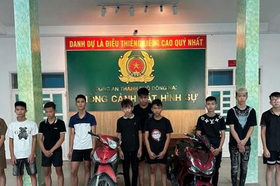 Triệu tập nhóm 'quái xế' mang hung khí, khiêu khích cảnh sát tuần tra ở Đồng Nai