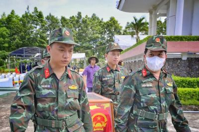 An Giang và Cần Thơ hoàn thành đợt đầu lấy mẫu hài cốt liệt sĩ giám định ADN