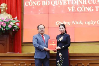 Quảng Ninh điều động Giám đốc Sở Giáo dục và Đào tạo làm Bí thư phường