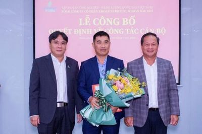 Ông Thái Huy Dũng được bổ nhiệm làm Phó Tổng Giám đốc PV Drilling