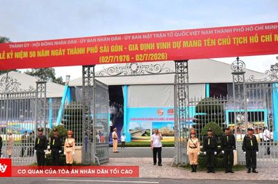 An ninh thắt chặt tại Lễ kỷ niệm 50 năm Thành phố Sài Gòn - Gia Định mang tên Bác