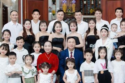 4 anh em ruột ở Nghệ An xây nhà chung sân, chung cổng trên mảnh đất gần 1.000m2