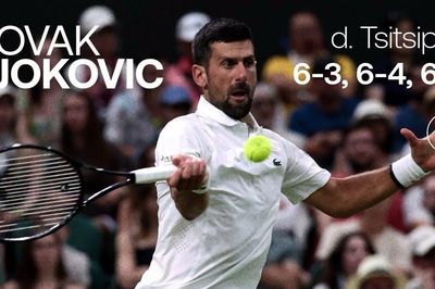 Djokovic hạ đẹp Tsitsipas, lập cột mốc phi thường ở Wimbledon