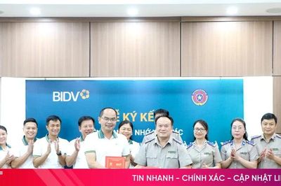 Thi hành án dân sự tỉnh Hà Tĩnh và BIDV ký biên bản ghi nhớ hợp tác
