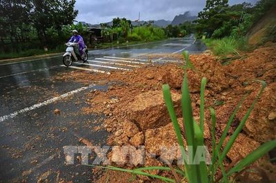 Phú Thọ khẩn trương khắc phục sạt lở trên tỉnh lộ 433