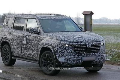 Mitsubishi Pajero mới lộ diện, được nâng cấp toàn diện