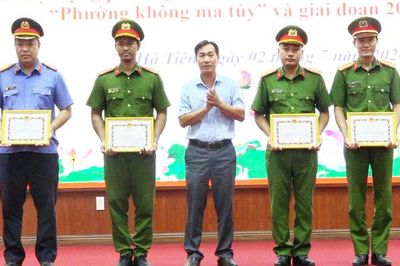 Phường Hà Tiên sơ kết 6 tháng xây dựng địa bàn không ma túy