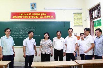 HĐND tỉnh Bắc Ninh khảo sát thực trạng trường chuẩn quốc gia tại xã Đại Đồng