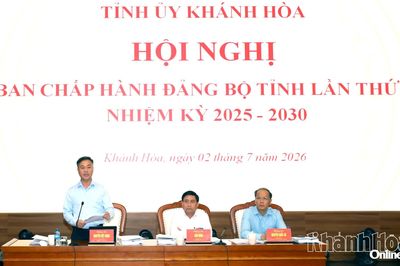 Hội nghị Tỉnh ủy Khánh Hòa lần thứ 5