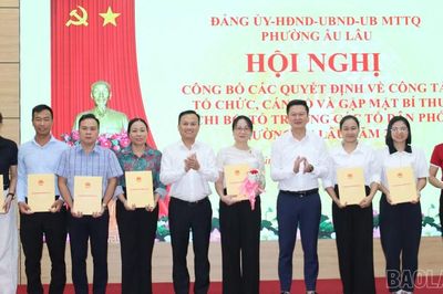 Các địa phương đồng loạt kiện toàn tổ chức bộ máy sau sắp xếp đơn vị hành chính