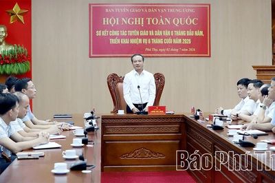 Ngành Tuyên giáo và Dân vận tiếp tục phát huy vai trò 'đi trước, mở đường'