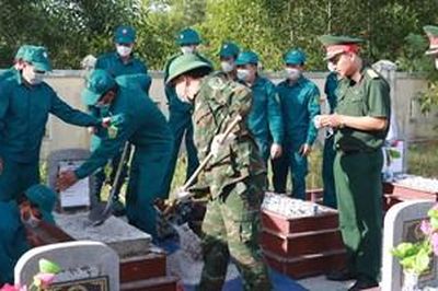 Chạy đua thời gian, lấy mẫu hài cốt 7.283 liệt sĩ chưa rõ thông tin