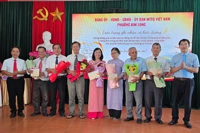 Kim Long, Phú Vang công bố tổ dân phố, thôn mới sau sắp xếp