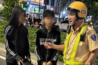 Gia Lai: Flycam quét các tuyến đường, xuyên đêm xử lý thanh, thiếu niên vi phạm giao thông
