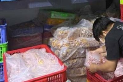 Phát hiện gần 8 tấn chân gà không rõ nguồn gốc, hết hạn sử dụng tại Đồng Nai