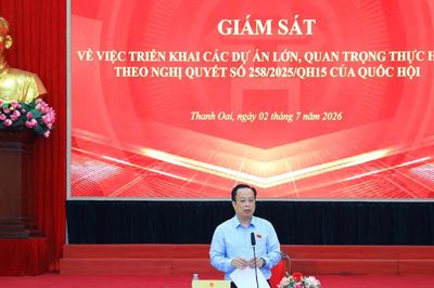 Rà soát tổng thể, thúc đẩy triển khai hiệu quả các dự án lớn của Thủ đô