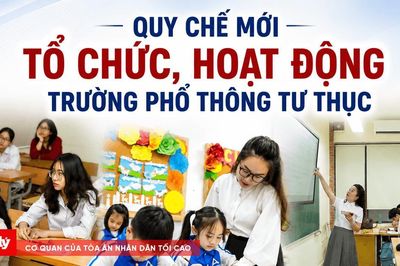 Trường tư thục: Rõ quyền, tăng tự chủ