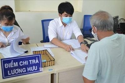Hôm nay, bắt đầu chi trả lương hưu khi áp dụng mức tăng 8%