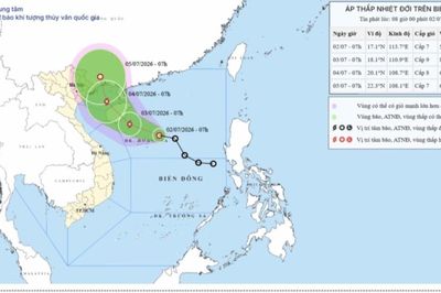 Áp thấp nhiệt đới trên Biển Đông có khả năng mạnh lên thành bão