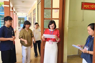 Hơn 6.360 thí sinh hoàn thành 2 môn trong ngày thi đầu tiên của Kỳ thi tuyển sinh vào lớp 10 năm học 2026 - 2027