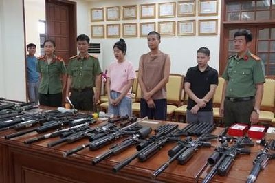 Triệt phá đường đường dây chế tạo, mua bán vũ khí quân dụng liên tỉnh