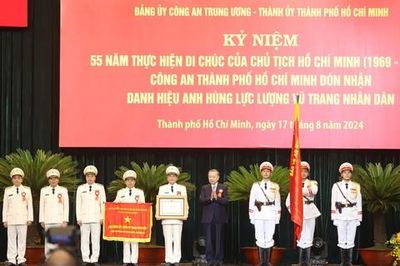 Công an TP.Hồ Chí Minh: Mãi mãi vì bình yên cho Thành phố mang tên Bác