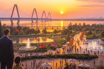 Hai bờ sông Hồng sẽ thay đổi ra sao trong quy hoạch Hà Nội tầm nhìn 100 năm?