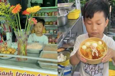 'Khối nghỉ hè' khởi nghiệp bán bánh tráng, dân mạng đoán sau sẽ thành tổng tài