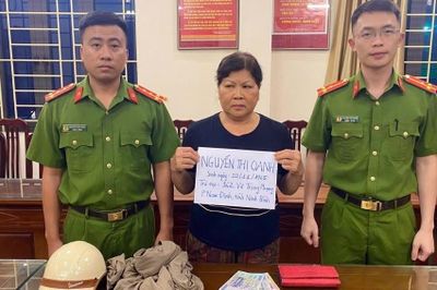 Bắt nữ quái có 5 tiền án trộm cắp tài sản