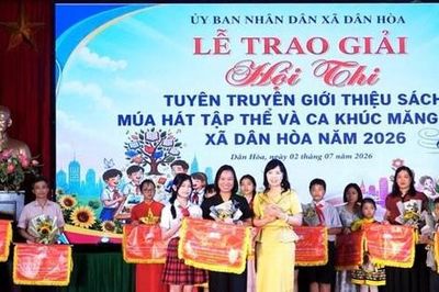 Thiếu nhi Dân Hòa tự hào truyền thống, lan tỏa tình yêu sách