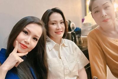 Hồng Đào gây chú ý với khoảnh khắc bên 2 đồng nghiệp thân thiết