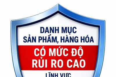 Ban hành Danh mục sản phẩm, hàng hóa có mức độ rủi ro cao lĩnh vực khoa học và công nghệ