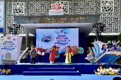 Sân khấu hóa khơi nguồn tình yêu đọc sách cho thiếu nhi