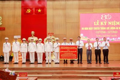 Sự phát triển của TP Đà Nẵng có đóng góp thầm lặng nhưng hết sức to lớn của lực lượng An ninh nhân dân