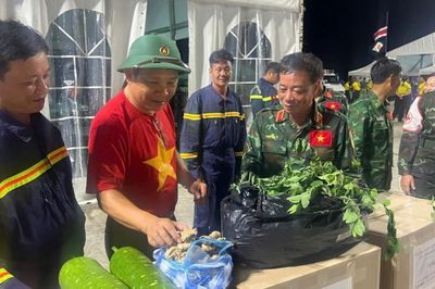 Đại sứ Việt Nam tại Venezuela thăm đoàn cứu hộ, tiếp thêm động lực cho lực lượng nơi tuyến đầu cứu nạn