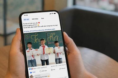Cần ý thức pháp lý khi đăng tải công khai kết quả học tập của trẻ lên mạng xã hội