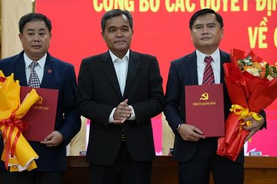 Công bố quyết định của Ban Bí thư Trung ương Đảng về công tác cán bộ